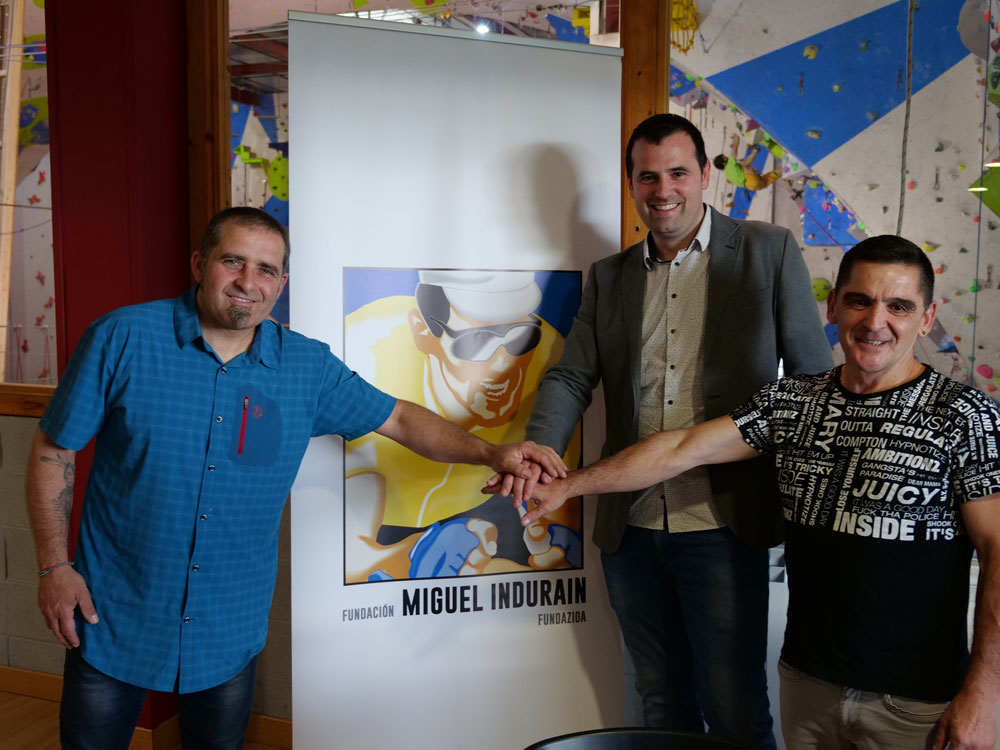 Se habilita en Navarra el primer muro de escalada de velocidad homologado en Espa&ntilde;a